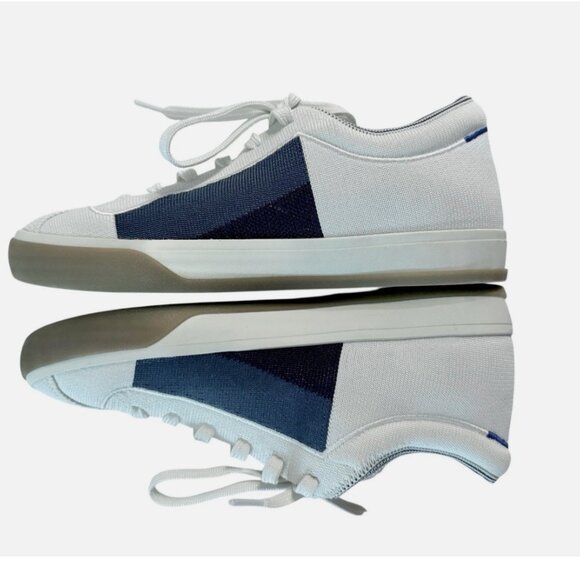 Rothys NEW Blackberry Block Lace Up Sneakers Shoes Women's size 7 - Picture 6 of 9